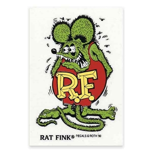 rat fink decal