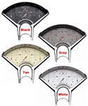 '55-56 Chevy Bel Era Package - Gauge Panel - White '55-56 Chevy Bel Era Package - Gauge Panel - White