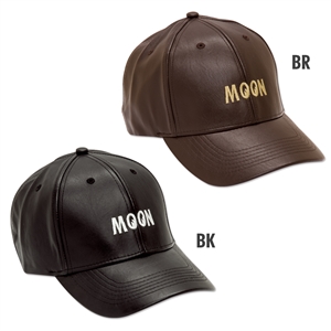 MOON False Leather Cap