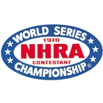 NHRA 1970 World Series Contestant Decal