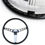 MOONEYES ORIGINAL "Finger Grip" Steering Wheel 15" Black (Vinyl Grip) MOONEYES ORIGINAL "Finger Grip" Steering Wheel 15" Black (Vinyl Grip)