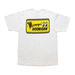 Hoonigan x MOONEYES Go with MOON Short Sleeve T-shirt White