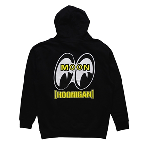 Hoonigan x MOONEYES HOON AND MOON Pullover Hoodie Black