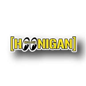 Hoonigan x MOONEYES MOON BAR Sticker