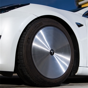 tesla 3 hubcaps