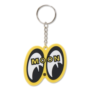 Mooneyes California MOON Logo Key Chain with Metal Ring