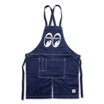 MOON Equipped Canvas Apron Denim