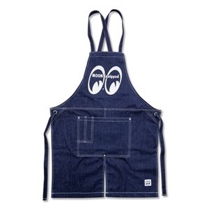 MOON Equipped Canvas Apron Denim